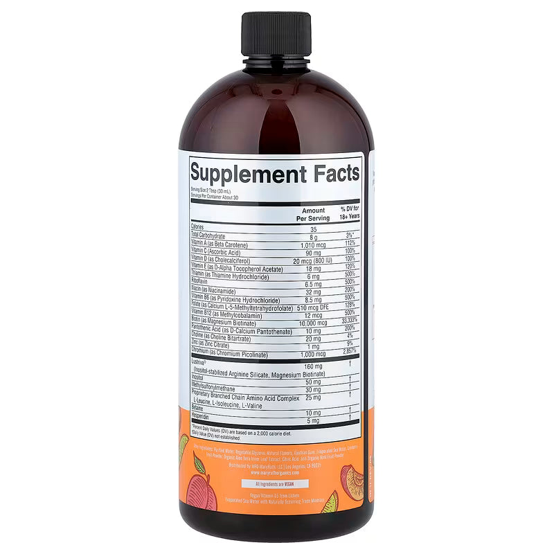 Liquid Morning Multivitamin + Hair Growth – مكمل سائل صباحي للفيتامينات ونمو الشعر