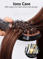2-in-1 Hair Styling Brush – فرشاة الشعر 2 في 1 للتصفيف والتمليس