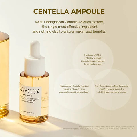 Centella Ampoules Set – مجموعة أمبولات سنتيلا للعناية الكاملة بالبشرة (4 قطع)