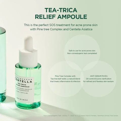Centella Ampoules Set – مجموعة أمبولات سنتيلا للعناية الكاملة بالبشرة (4 قطع)